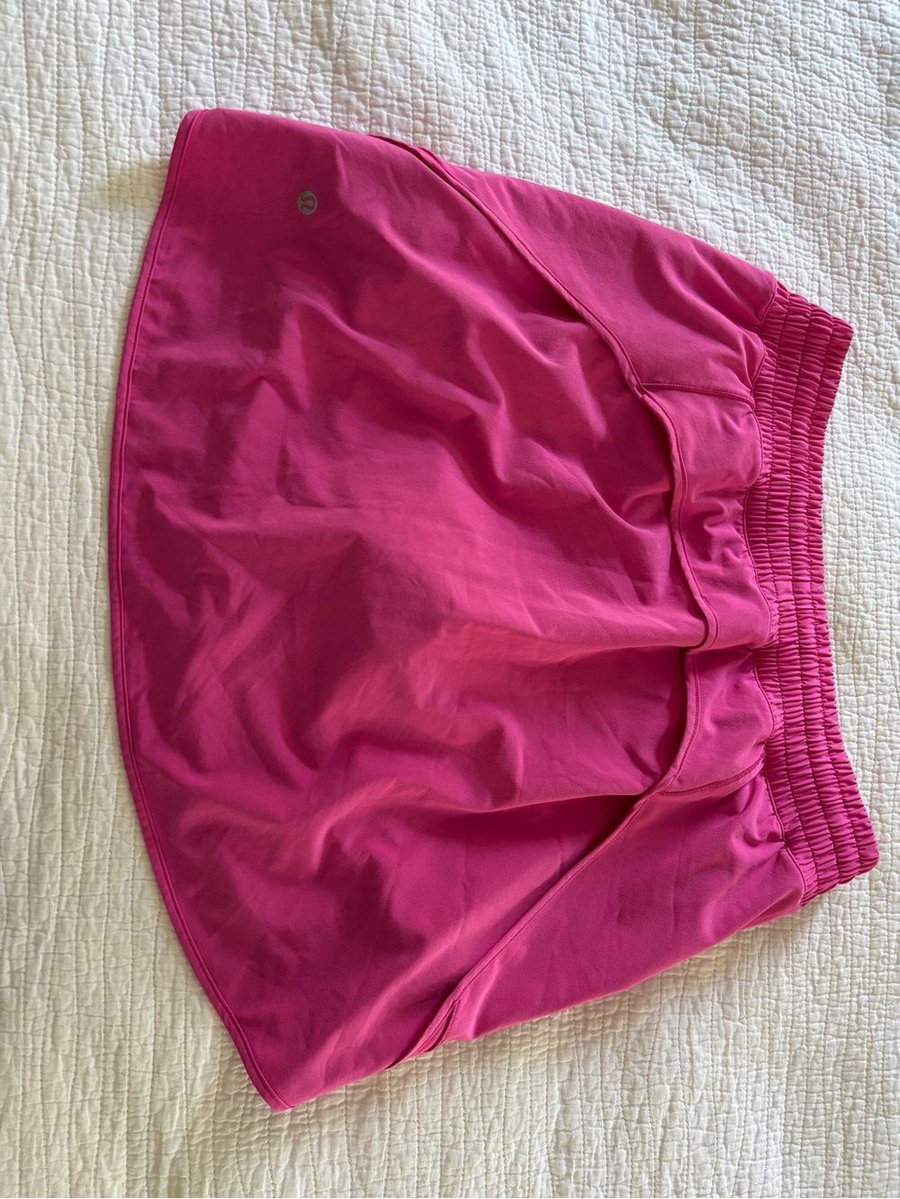 Lululemon Pink Pace Rival Skirt Skort - Size 12 - Picture 3 of 8
